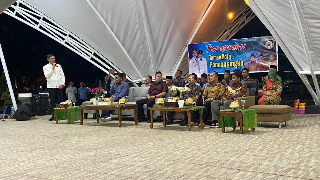 peresmian taman kota 1