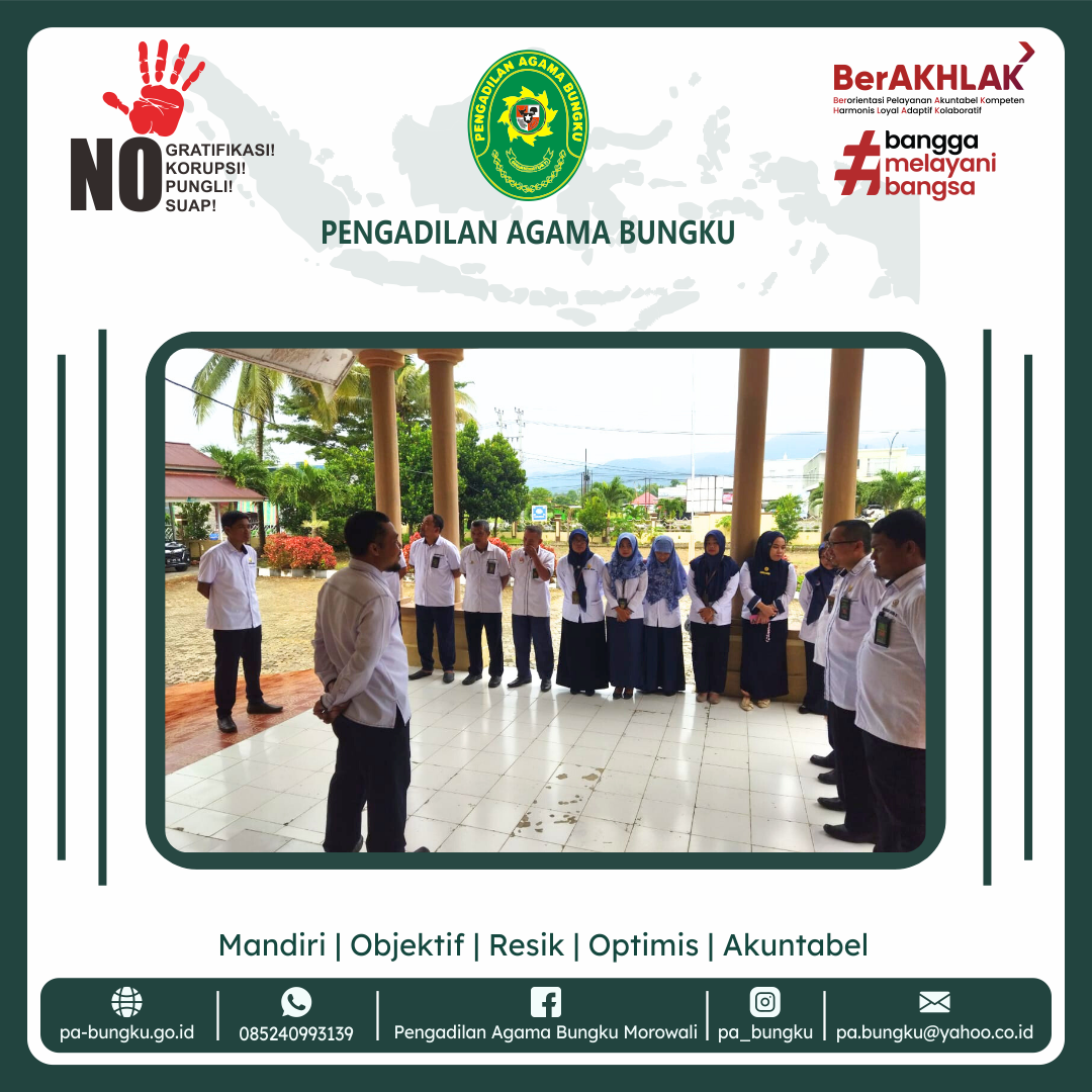 apel pagi senin 22 04