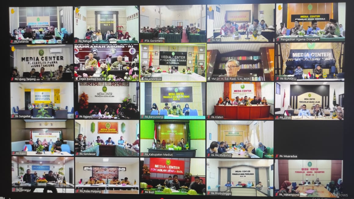 Berita 20220701 Bimtek Badilag 2